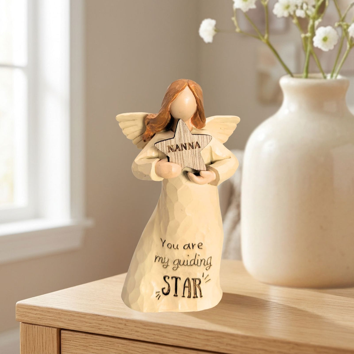 Nanna You Are My Guiding Star Guardian Angel Figurine Sentimental Keepsake Gift