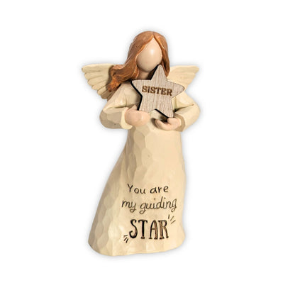 Sister You Are My Guiding Star Guardian Angel Figurine Sentimental Keepsake Gift