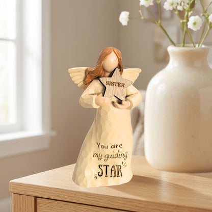 Sister You Are My Guiding Star Guardian Angel Figurine Sentimental Keepsake Gift