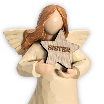 Sister You Are My Guiding Star Guardian Angel Figurine Sentimental Keepsake Gift