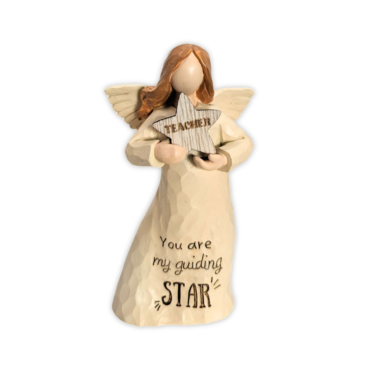 Teacher You Are My Guiding Star Guardian Angel Figurine Keepsake Thank You Gift