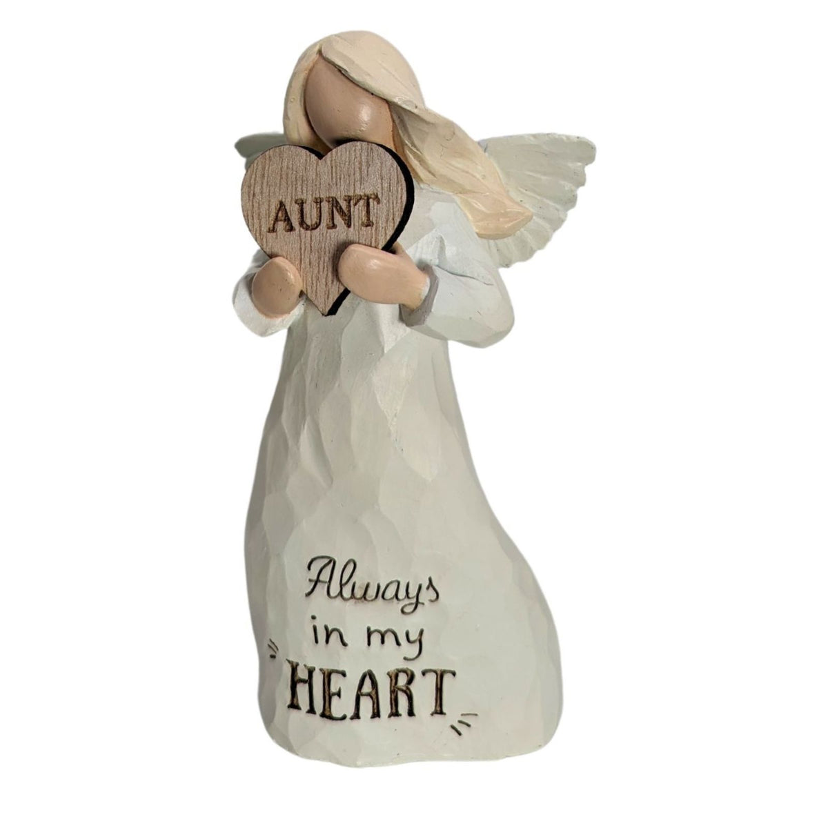 Aunt Always In My Heart Guardian Angel Figurine Sentimental Keepsake Gift