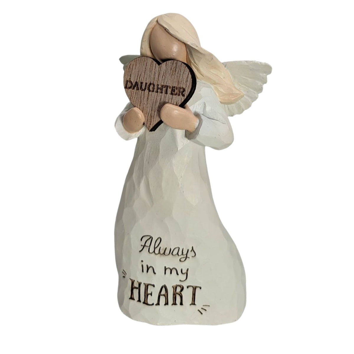 Daughter Always In My Heart Guardian Angel Figurine Sentimental Keepsake Gift