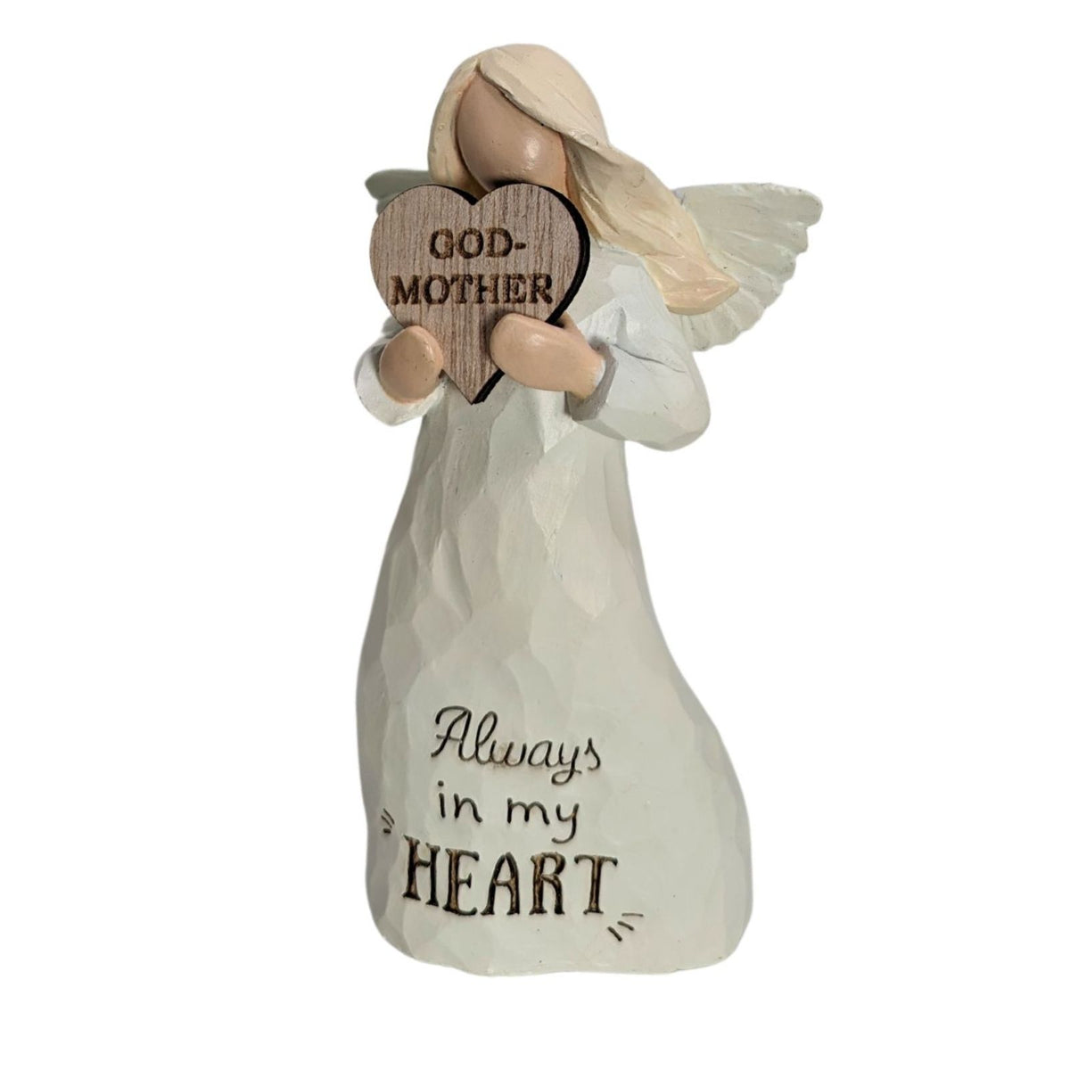 Godmother Always In My Heart Guardian Angel Figurine Sentimental Keepsake Gift