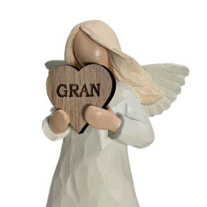 Gran Always In My Heart Guardian Angel Figurine Sentimental Keepsake Gift