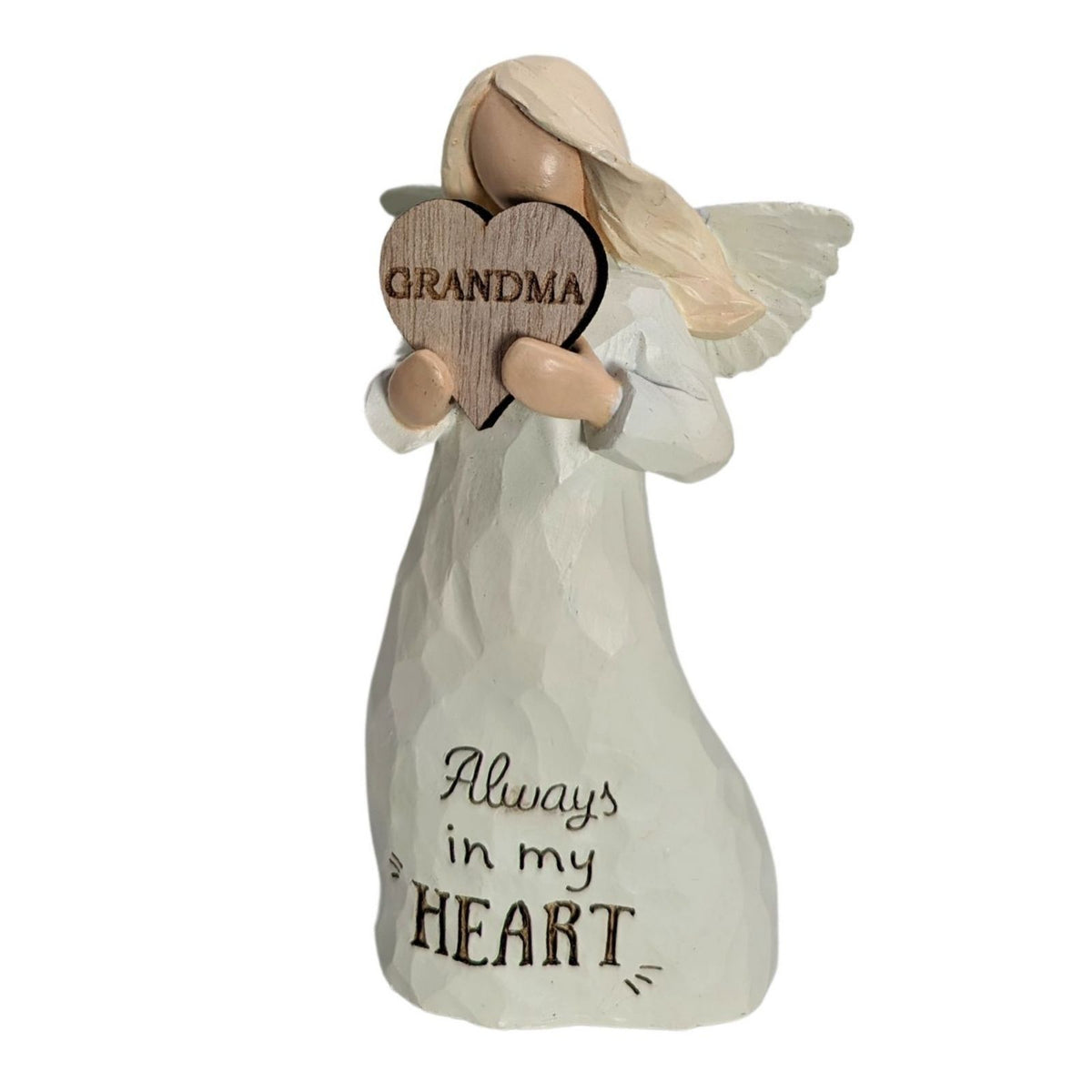 Grandma Always In My Heart Guardian Angel Figurine Sentimental Keepsake Gift