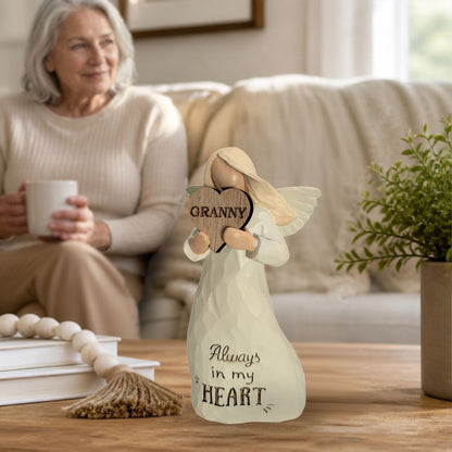 Granny Always In My Heart Guardian Angel Figurine Sentimental Keepsake Gift