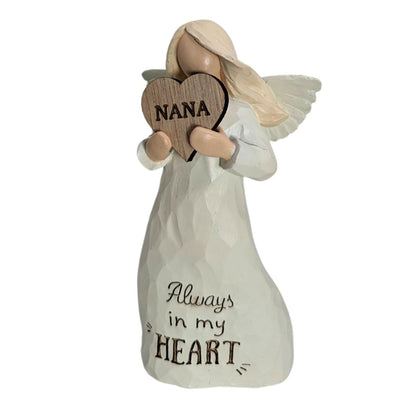 Nana Always In My Heart Guardian Angel Figurine Sentimental Keepsake Gift