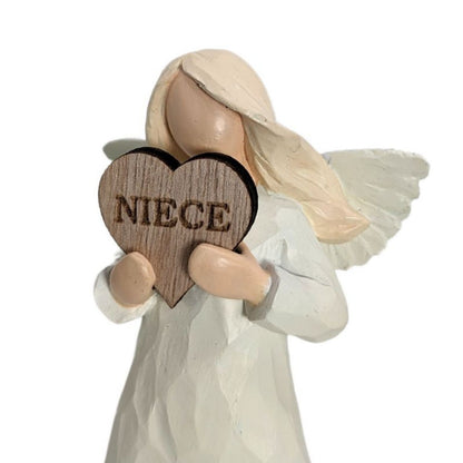 Niece Always In My Heart Guardian Angel Figurine Sentimental Keepsake Gift