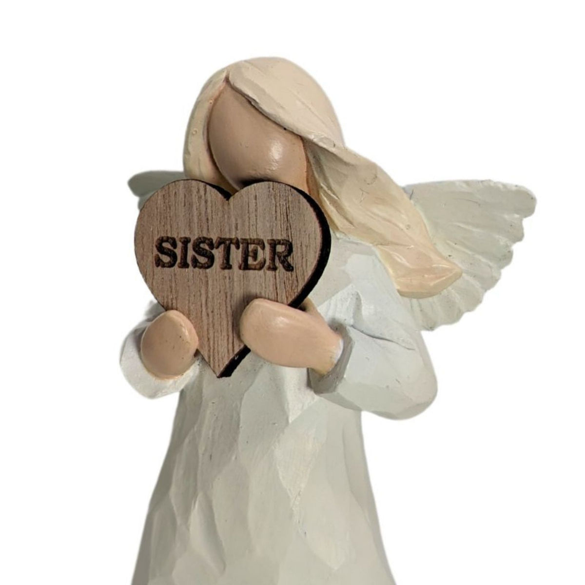 Sister Always In My Heart Guardian Angel Figurine Sentimental Keepsake Gift