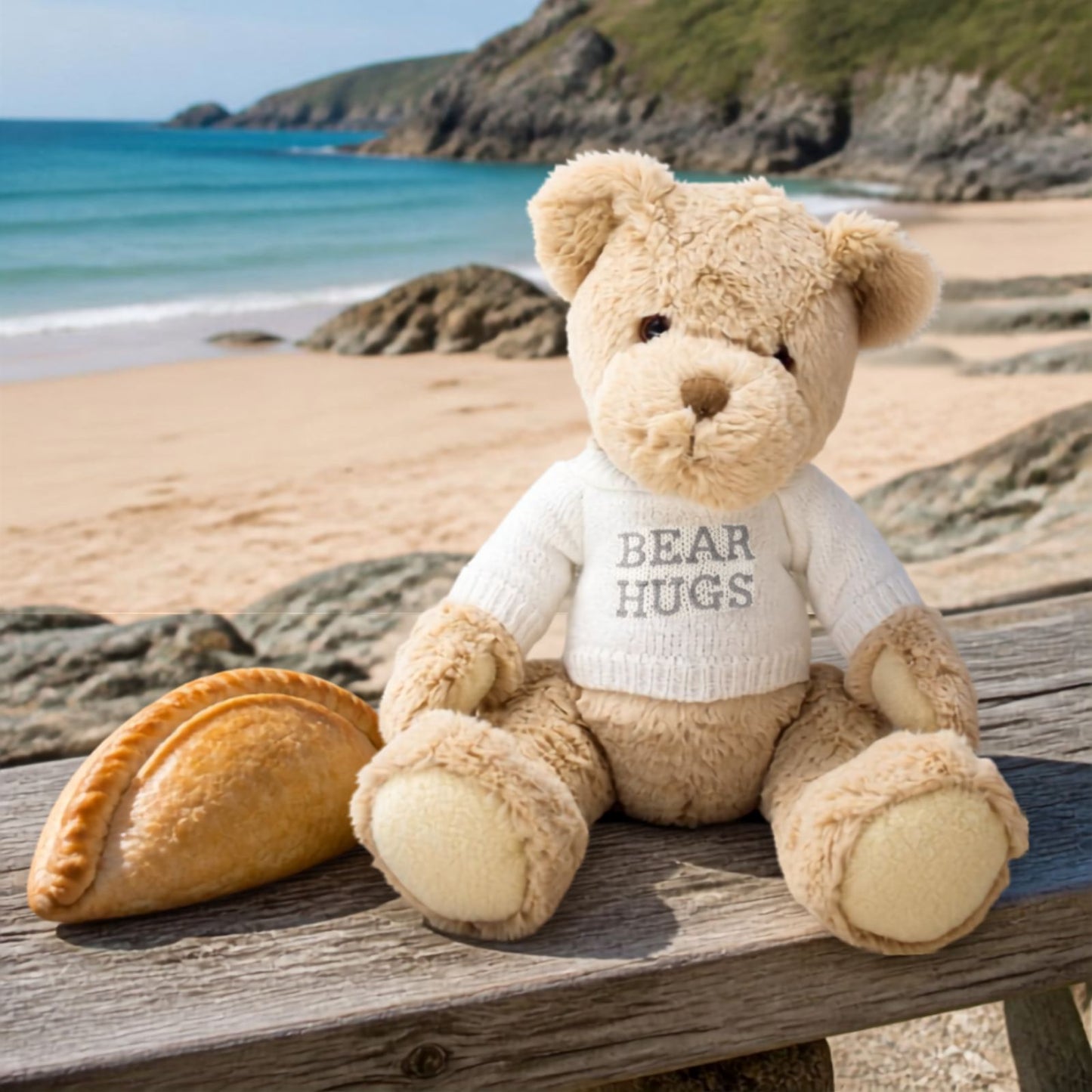 LK Bear Amazing Son Soft Teddy Wearing Knitted Jumper Plush Keepsake Gift