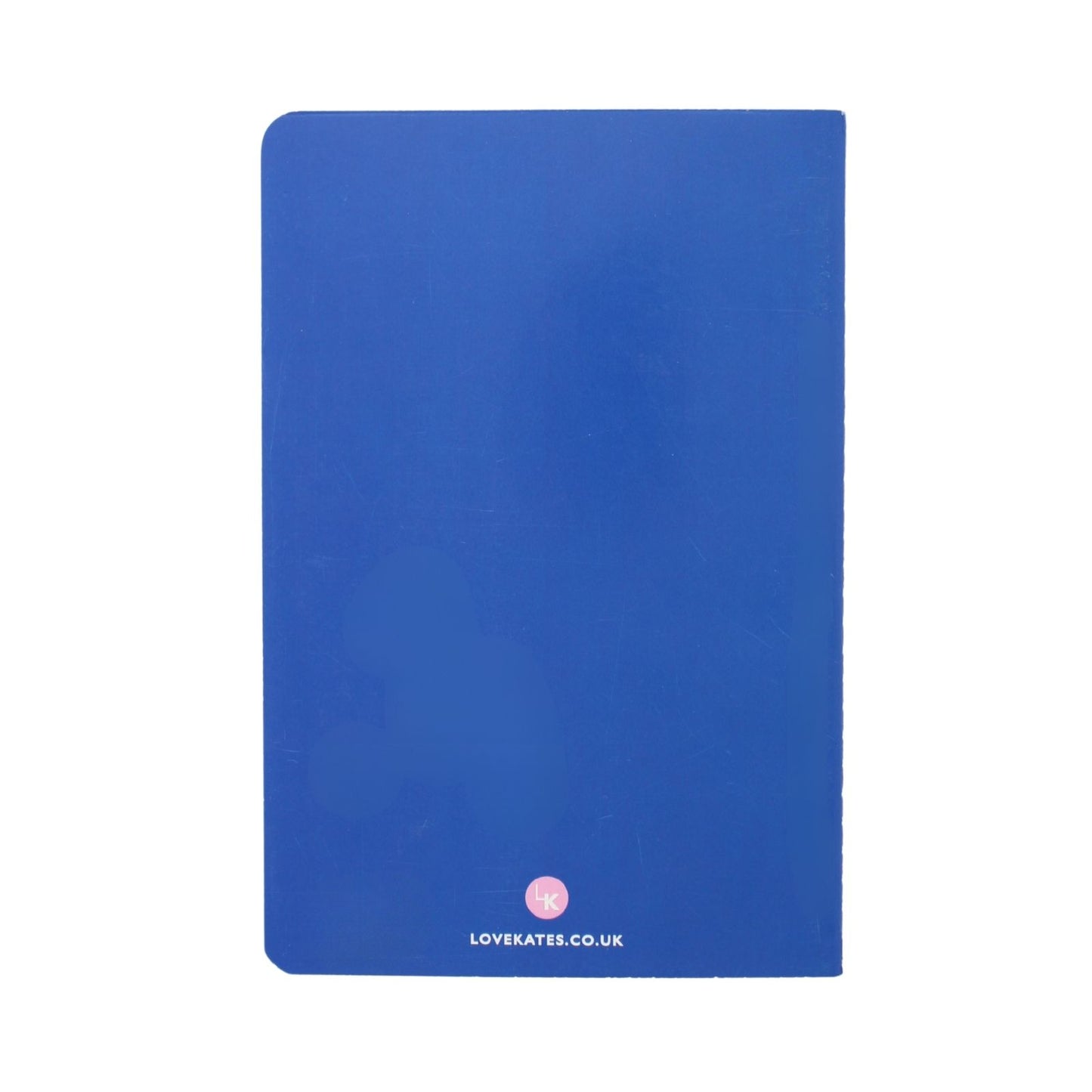 LK Blue 'Inspiration Strikes' Softcover Lined A5 Notebook Fun Stationery Gift