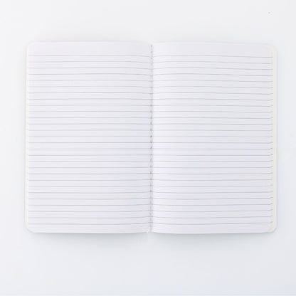 LK Blue 'Inspiration Strikes' Softcover Lined A5 Notebook Fun Stationery Gift