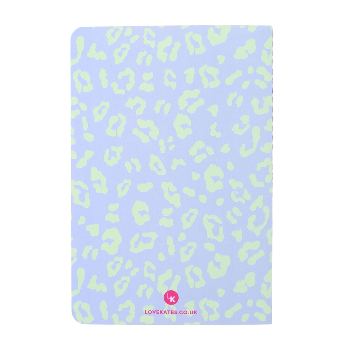 LK Leopard Print 'Wild Thing' Softcover Lined A5 Notebook Fun Stationery Gift
