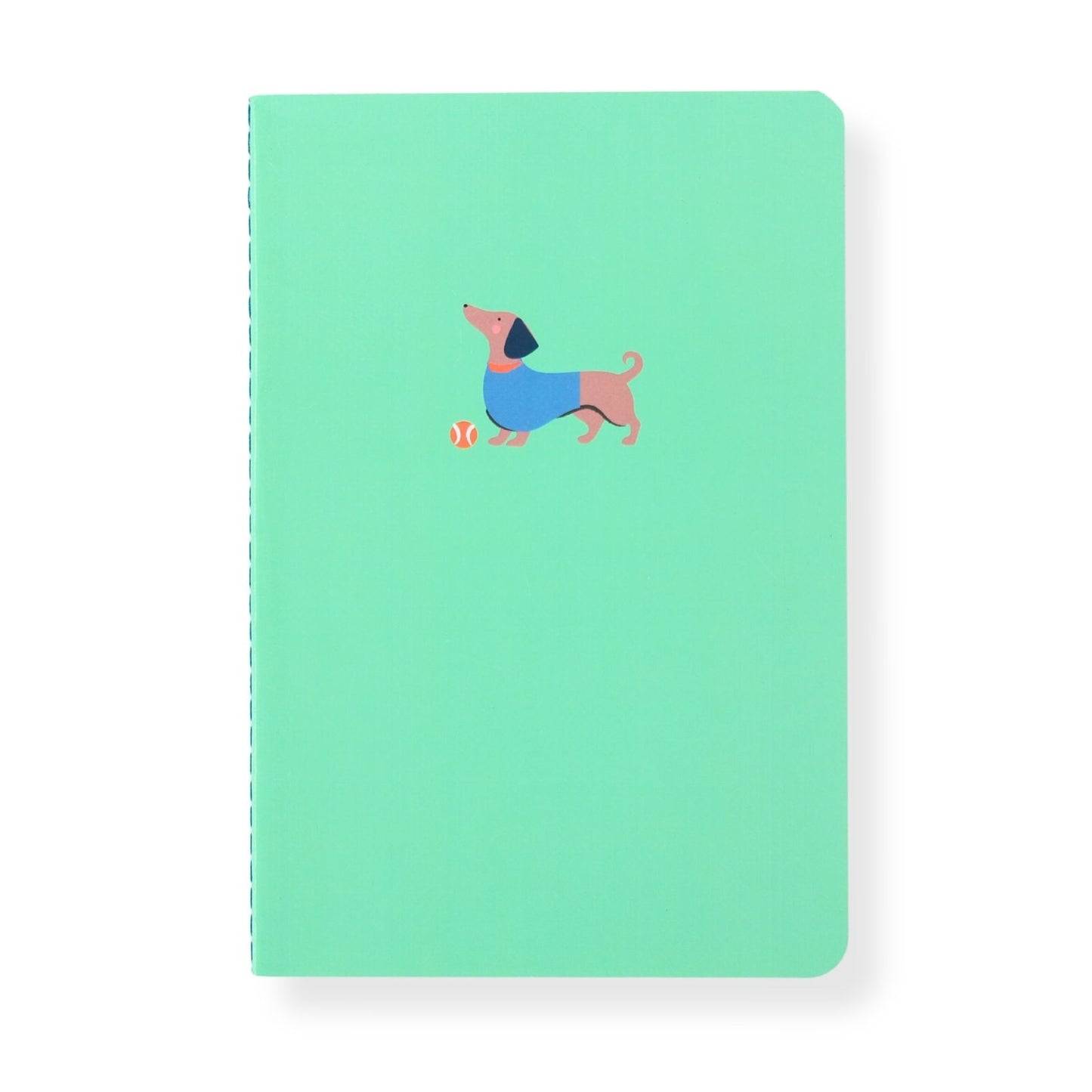 LK Dachshund Sausage Dog Softcover Blank A5 Notebook Fun Stationery Notes Gift