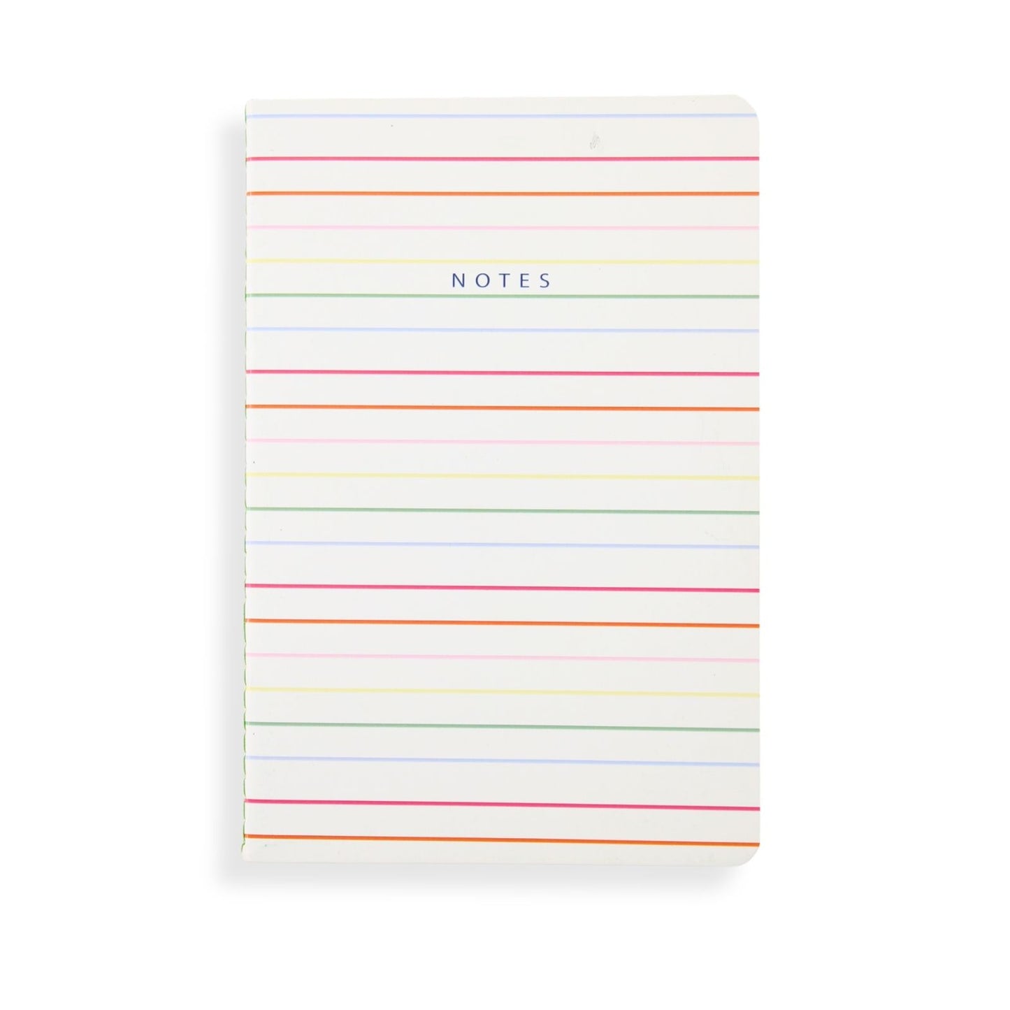 LK Rainbow 'NOTES' Softcover Lined A5 Notebook Fun Stationery Notes Gift