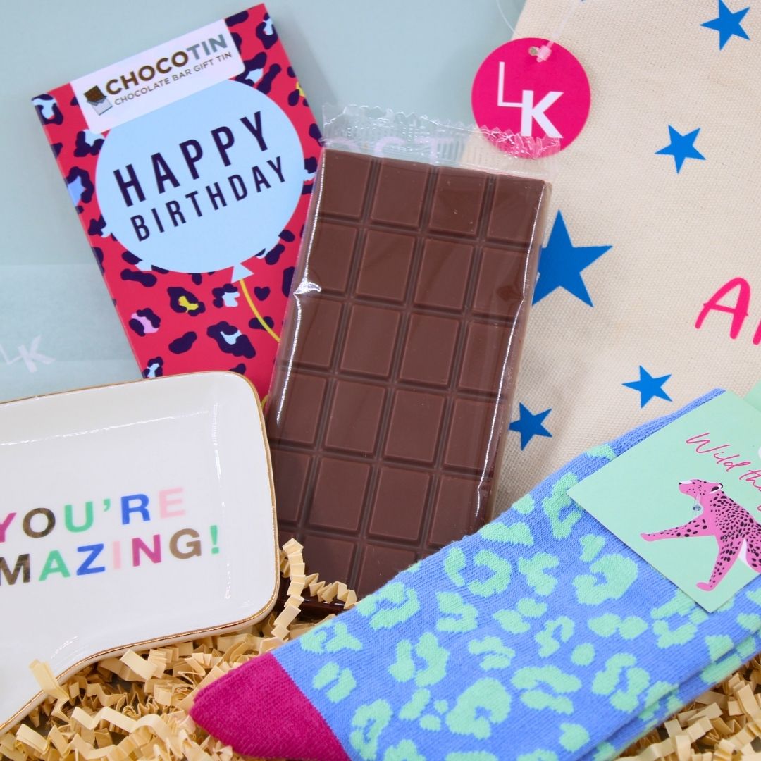 POSTED! You're Amazing! Happy Birthday Letterbox Gift For Her Birthday Treats
