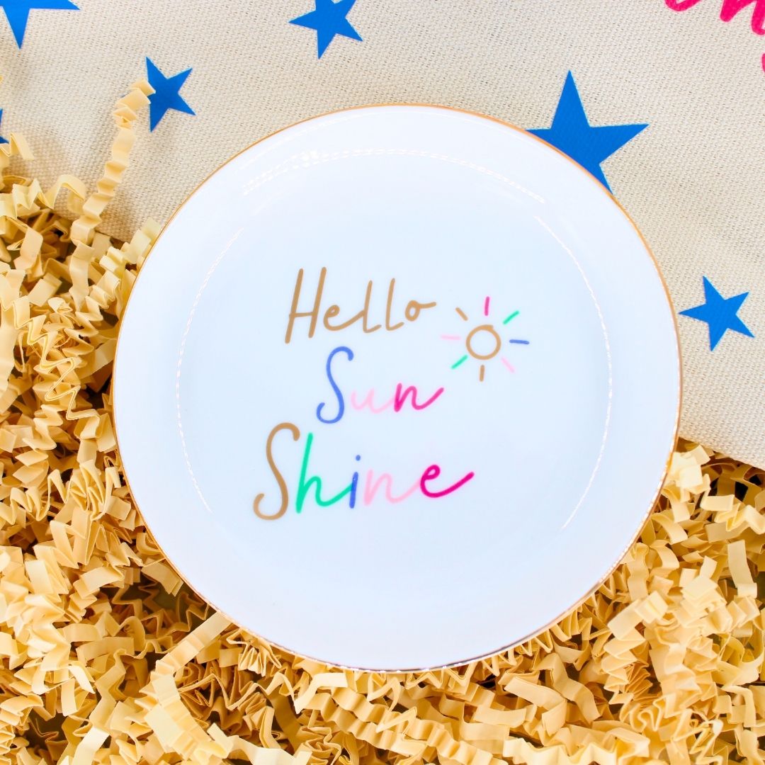 POSTED! Hello Sunshine Letterbox Gift For Her With Snoopy Chocolate Tin & Treats