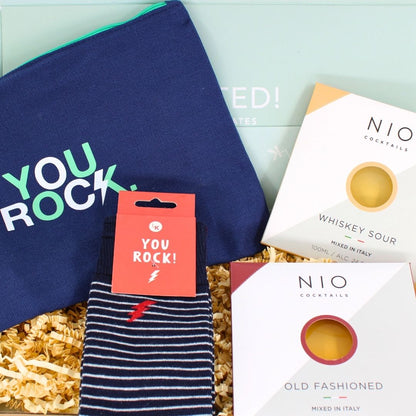 POSTED! Cheers To You Letterbox Gift For Him Includes NIO Cocktails & Treats