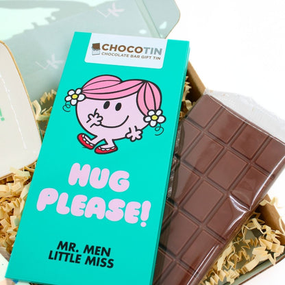 POSTED! A Hug In A Box Letterbox Gift For Her With Little Miss Hug Chocolate Tin