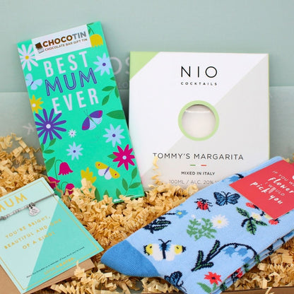 POSTED! Here's To You Mum Letterbox Gift For Mum Includes NIO Cocktail & Treats