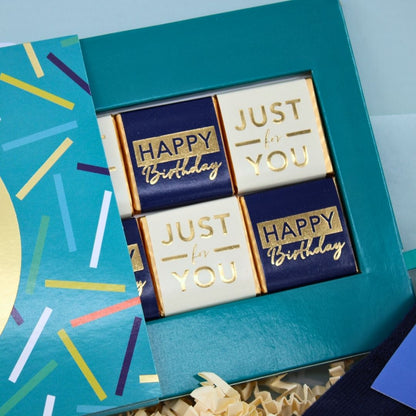 POSTED! Birthday Legend Letterbox Gift Includes Pop Up Treat Tray Card For Him