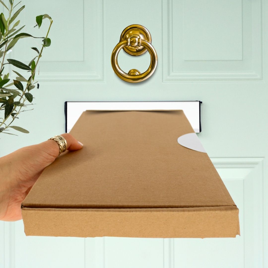 POSTED! Bee Happy Birthday Letterbox Gift Includes Pop Up Floral Treat Tray Card