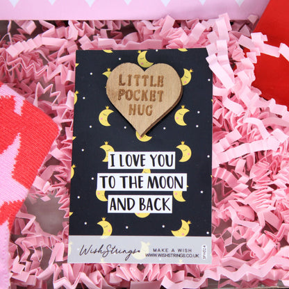 POSTED! Love You To The Moon Letterbox Gift For Valentine's Day For Her