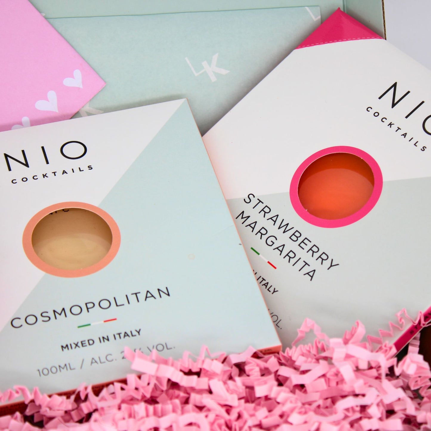 POSTED! I Love You Letterbox Gift With NIO Cocktails For Valentine's Day For Her
