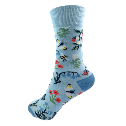 Snazzy Socks If You Were A Flower I Would Pick You Ladies Socks Size 4-7 Gift
