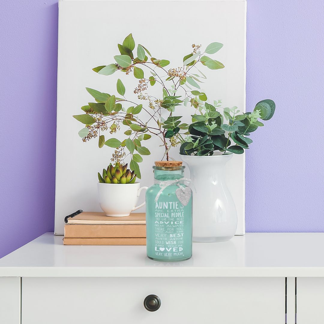 Special Auntie Light Up Jar Messages Of Love Gift