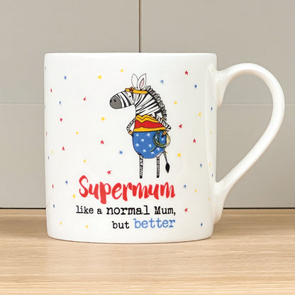 Dandelion Stationery Supermum Mighty Mum My Superhero Funny Gift Idea