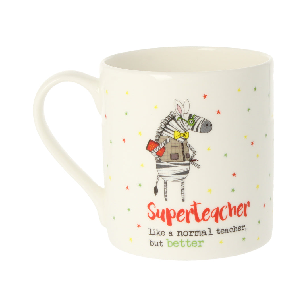 Dandelion Stationery Superteacher Thanks Teacher Thank You Mug Funny Gift Idea