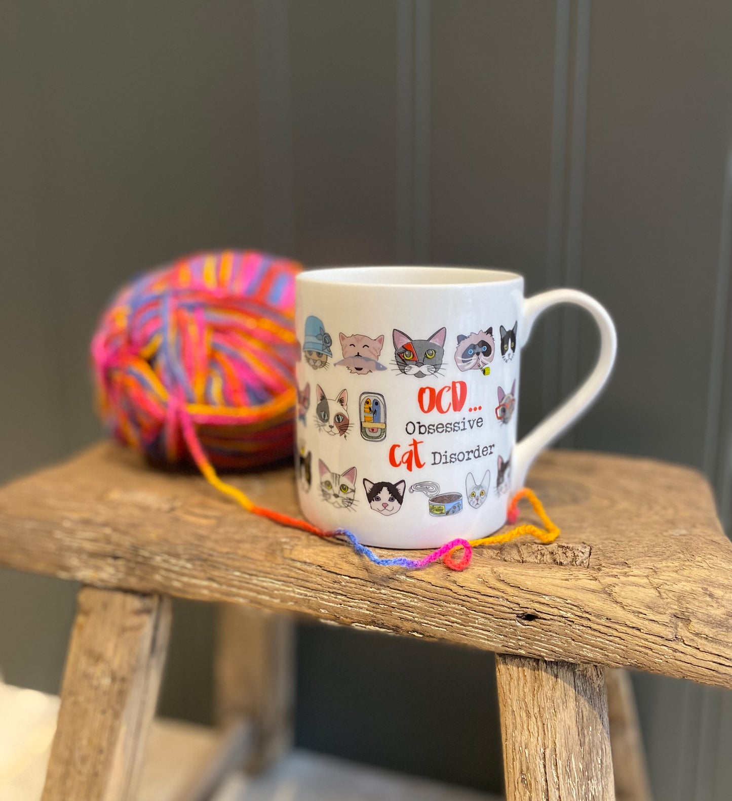 Dandelion Stationery Obsessive Cat Disorder Purrfectly Obsessed Mug Funny Gift