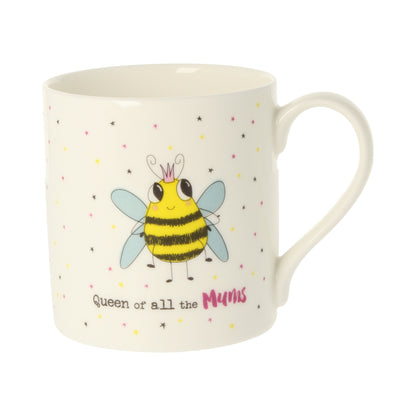 Dandelion Stationery Queen Of All The Mums Buzzing Royalty Mug Funny Gift Idea