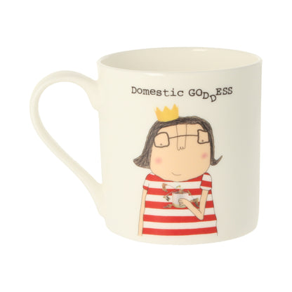 Rosie Made A Thing Domestic Goddess Plant Lady Perfection Mug Funny Gift Idea
