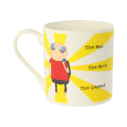 Rosie Made A Thing Man, Myth Legend Status Mug Funny Gift Idea