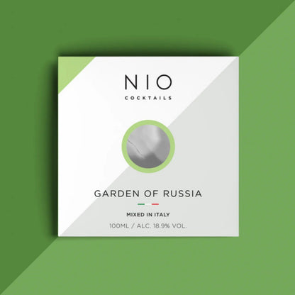 NIO Cocktails Garden Of Russia Ready To Drink Cocktail Letterbox Alcohol Gift