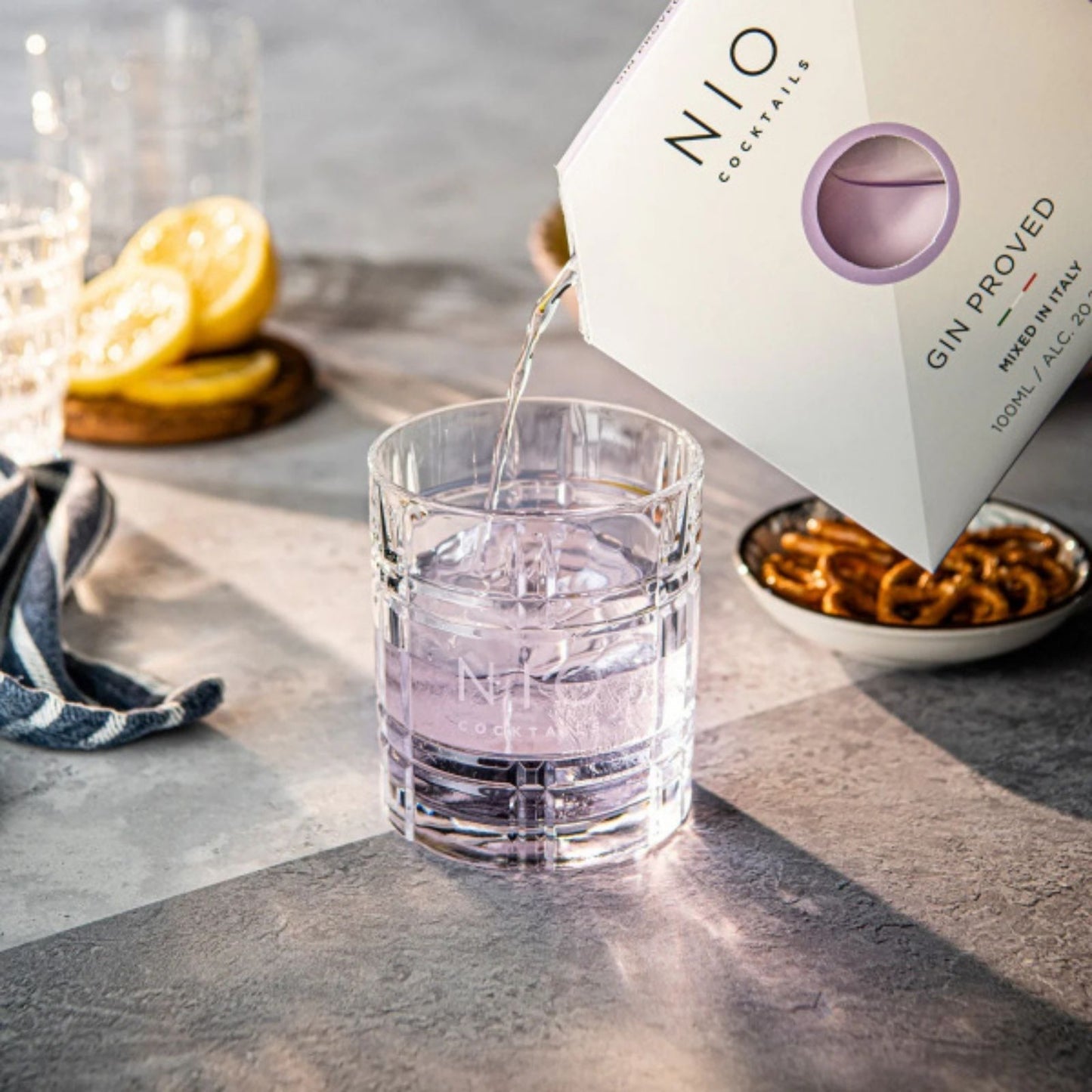 NIO Cocktails Gin Proved Ready To Drink Cocktail Letterbox Alcohol Gift Idea