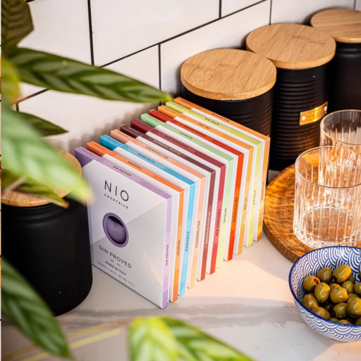 NIO Cocktails Gin Proved Ready To Drink Cocktail Letterbox Alcohol Gift Idea