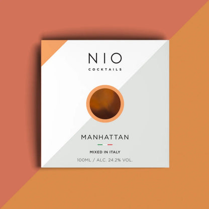 NIO Cocktails Manhattan Ready To Drink Cocktail Letterbox Alcohol Gift Idea