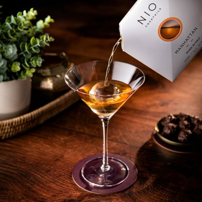 NIO Cocktails Manhattan Ready To Drink Cocktail Letterbox Alcohol Gift Idea