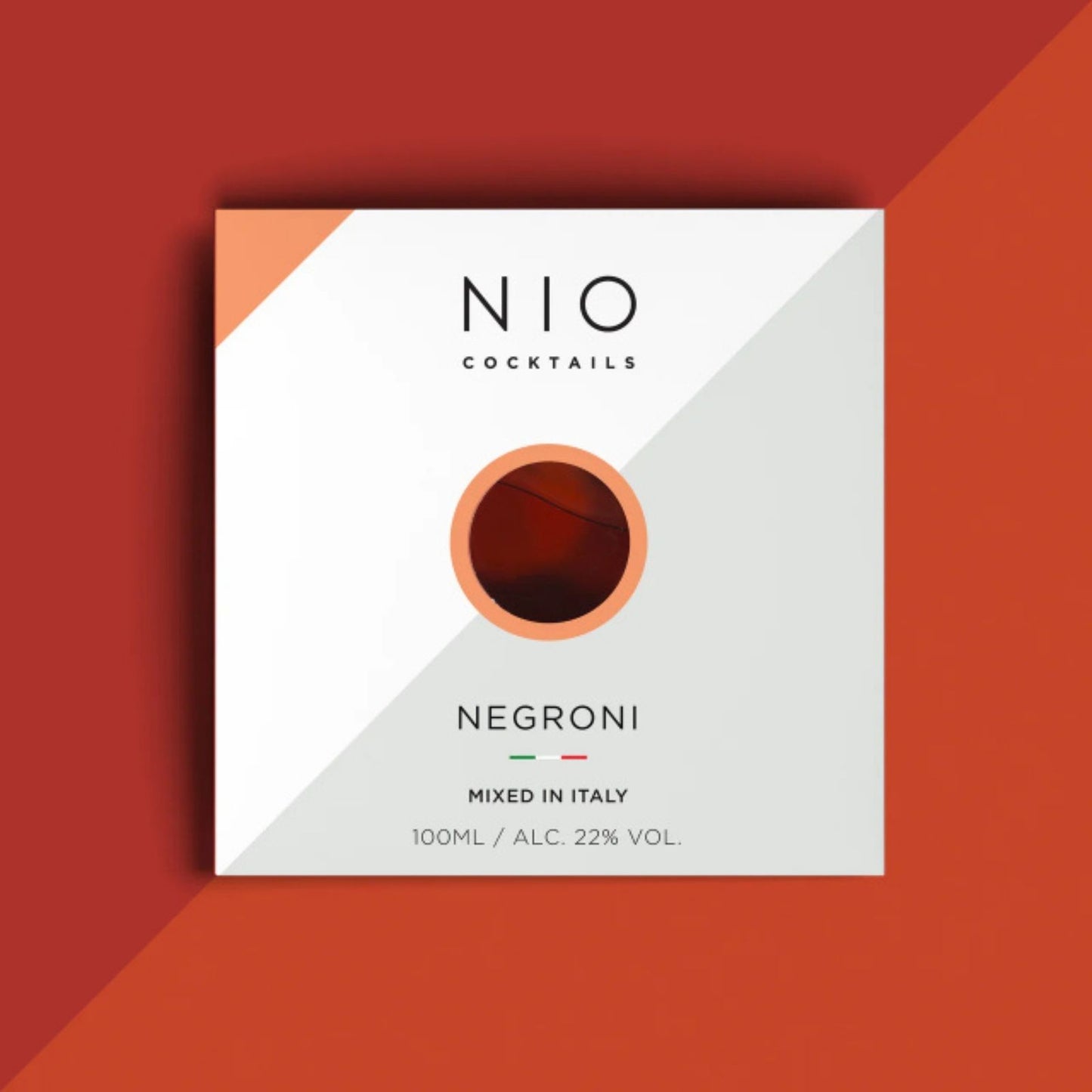 NIO Cocktails Negroni Ready To Drink Cocktail Letterbox Alcohol Gift Idea