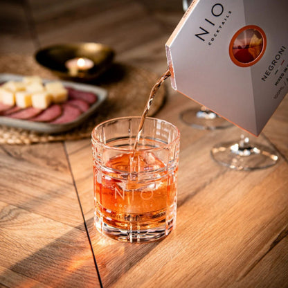 NIO Cocktails Negroni Ready To Drink Cocktail Letterbox Alcohol Gift Idea