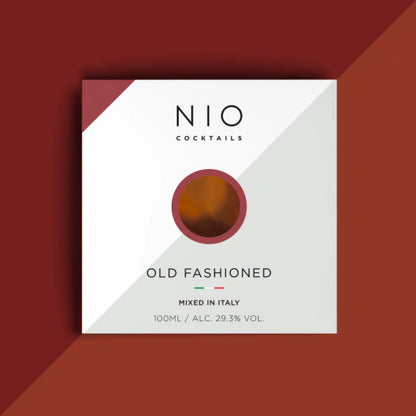 NIO Cocktails Old Fashioned Ready To Drink Cocktail Letterbox Alcohol Gift Idea