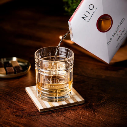 NIO Cocktails Old Fashioned Ready To Drink Cocktail Letterbox Alcohol Gift Idea