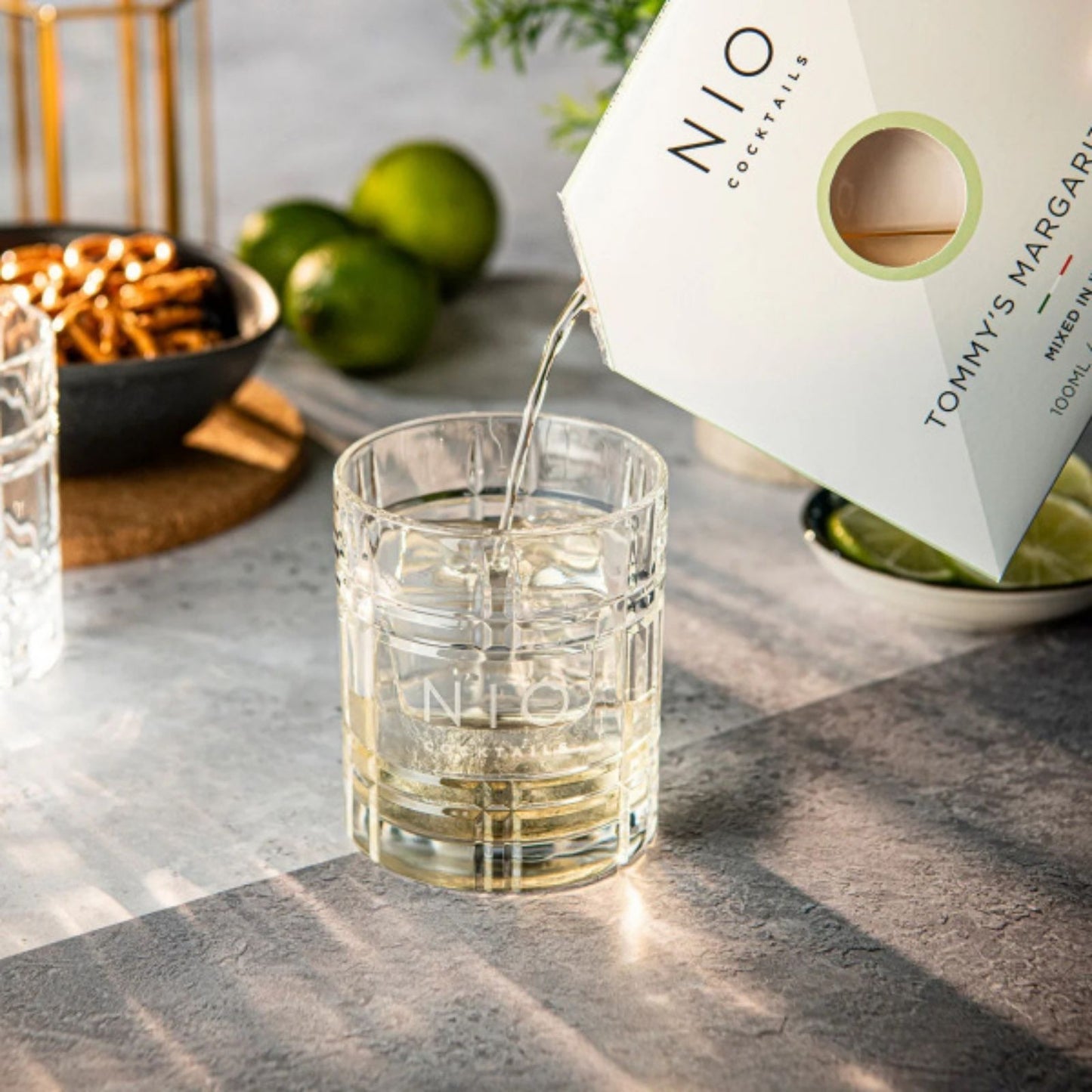 NIO Cocktails Tommy's Margarita Ready To Drink Cocktail Letterbox Alcohol Gift