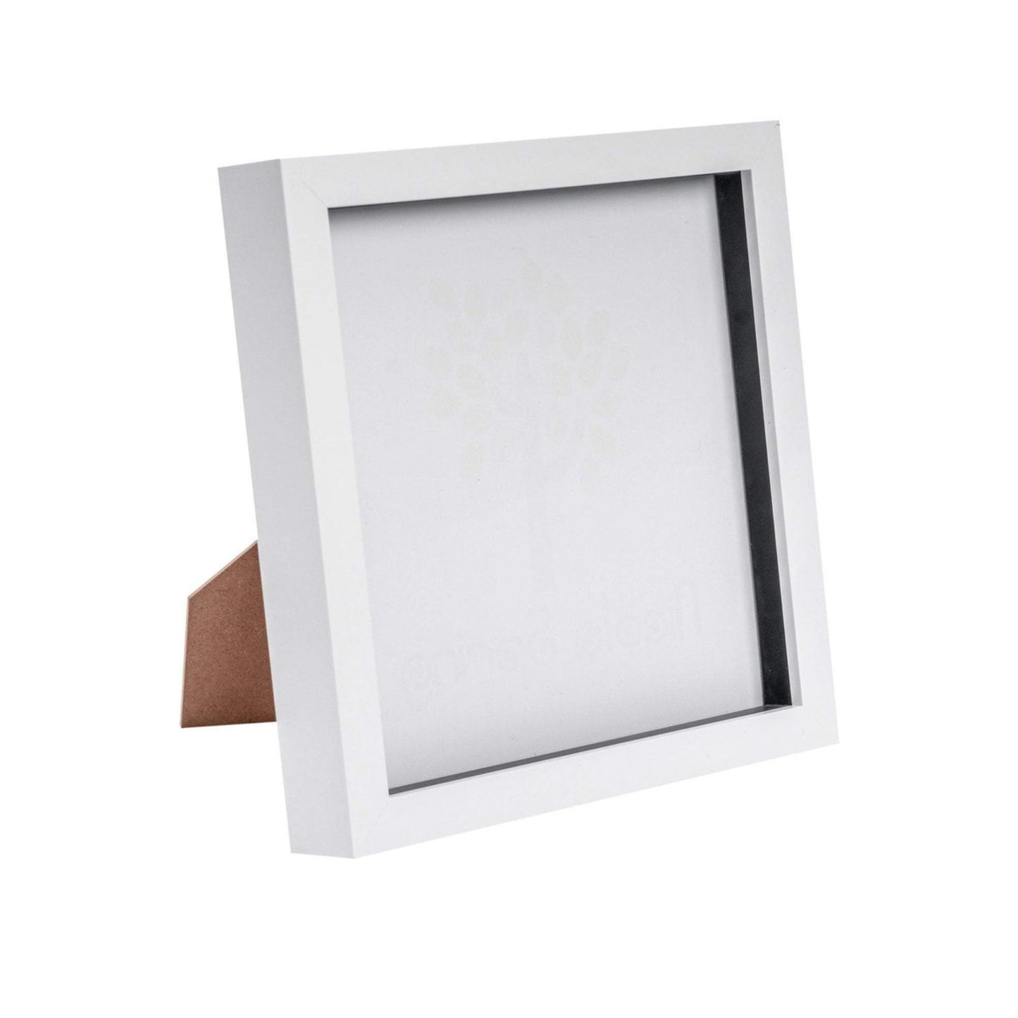 Nicola Spring White 8"x 8" 3D Box Photo Frame Picture or Greeting Card Display