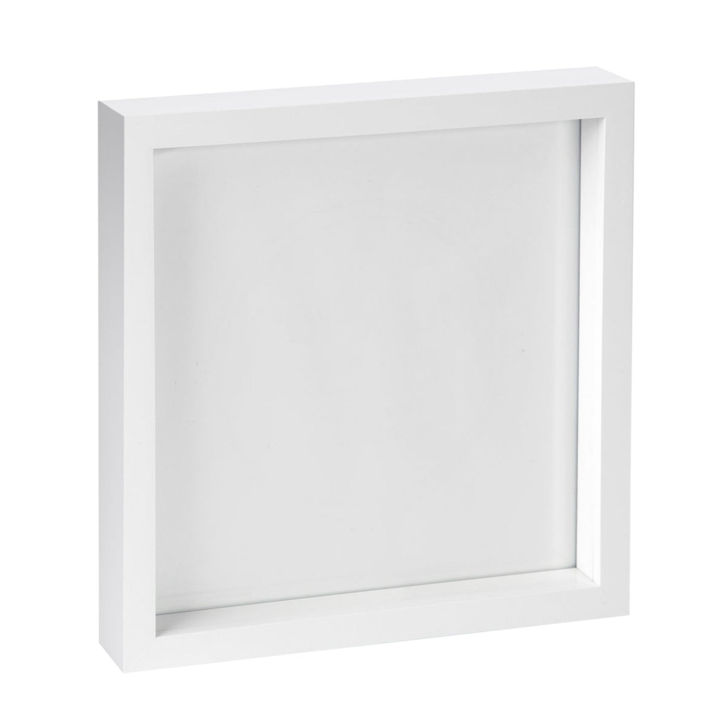 Nicola Spring White 10"x 10" 3D Box Photo Frame Picture or Greeting Card Display