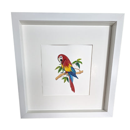 Nicola Spring White 10"x 10" 3D Box Photo Frame Picture or Greeting Card Display